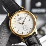 Rolex Datejust 8215 Movement 40mm 316L Steel 48h Pixiu Patttern Gold Watch